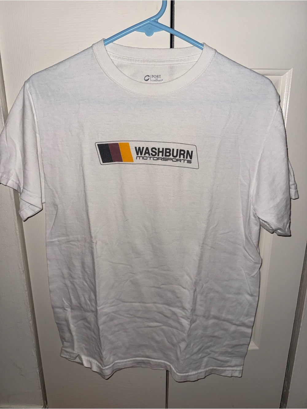 Men's White Logo Tee